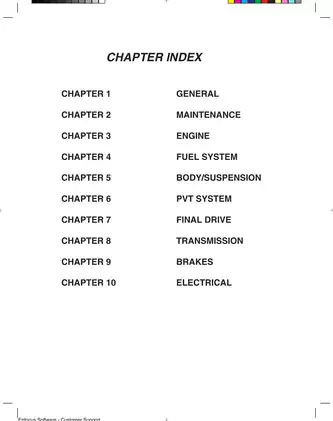 2003-2005 Polaris Sportsman 600 ATV service manual Preview image 4