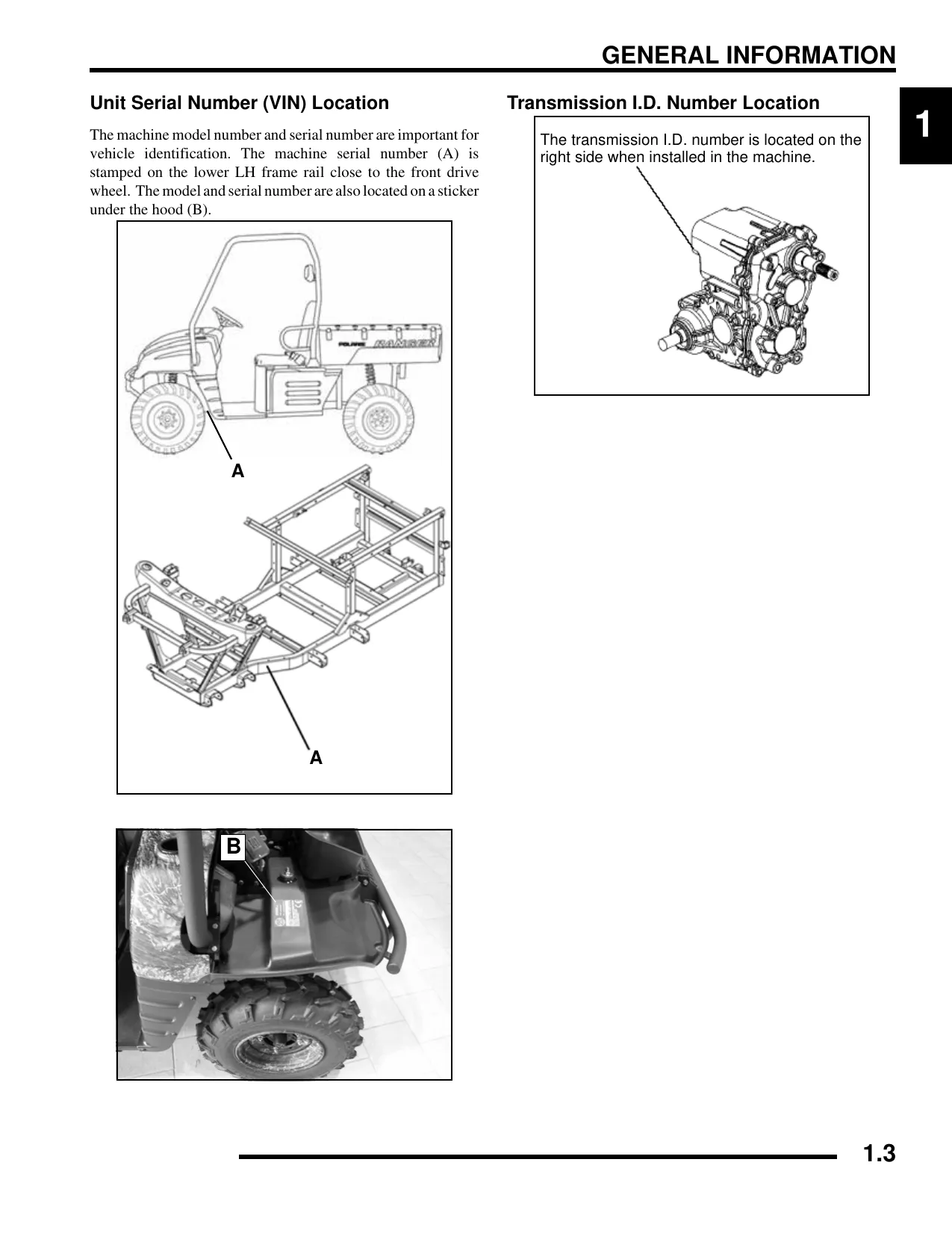 1999-2012 Polaris Ranger 500 EFI 2x4, 4x4, 6x6 repair manual Preview image 5