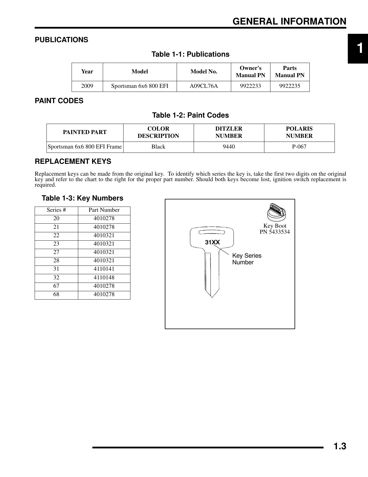 2005-2012 Polaris Sportsman 800 EFI / HO, X2 800 EFI & touring 800 6x6 800 EFI repair manual Preview image 3