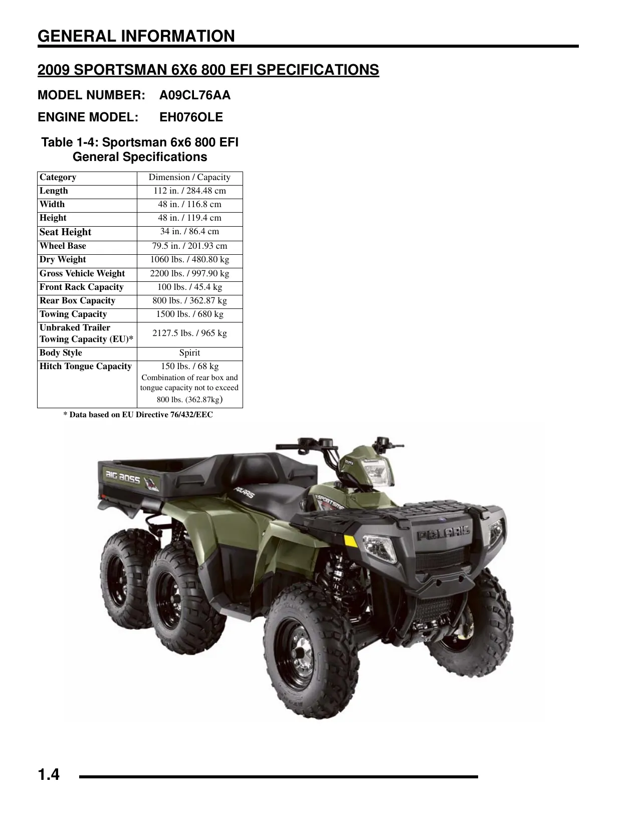 2005-2012 Polaris Sportsman 800 EFI / HO, X2 800 EFI & touring 800 6x6 800 EFI repair manual Preview image 4