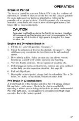 2006 Polaris Sportsman 500 EFI ATV Owner's Manual (P/N 9920012) – preview page 3