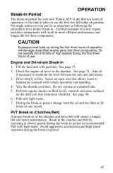 2006 Polaris Sportsman 700 EFI / 800 EFI ATV Owner's Manual (P/N 9920028) – preview page 3