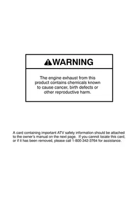 2023 Polaris Sportsman 700/800 EFI Owner's Manual - Comprehensive Guide Preview image 3