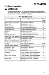 2006 Polaris Sportsman 450, 500, 700 ATV Owner's Manual (P/N 9920228) – preview page 3