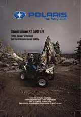 2006 Polaris Sportsman X2 500 EFI Owner's Manual (P/N 9920361) – preview page 1