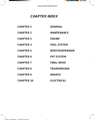 2002-2003 Polaris Sportsman 600, Sportsman 700 ATV repair manual Preview image 1