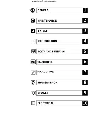 2004 Polaris Sportsman 600, Sportsman 700 repair manual Preview image 1