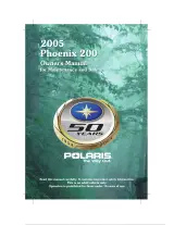 2005 Polaris Phoenix 200 Owner's Manual & Service Guide (P/N 9919964) – preview page 1