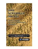 2004 Polaris Scrambler 500 4x4 Owner's Manual OEM (P/N 9918754) – preview page 1