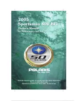 2005 Polaris Sportsman 800 EFI Owner's Manual (P/N 9917720) – preview page 1