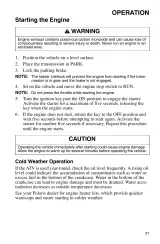 2007 Polaris Sportsman 500 EFI Owner's Manual (P/N 9920364) – preview page 4