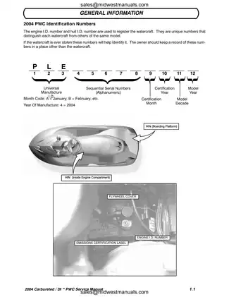2004 Polaris Personal Watercraft Service Manual - Comprehensive Guide for Maintenance and Troubleshooting Preview image 2