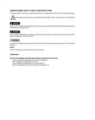 2005 Polaris Predator 500 Service Manual - Ultimate Guide for Owners and Technicians Preview image 3