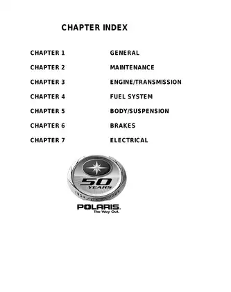 2005 Polaris Predator 500 Service Manual - Ultimate Guide for Owners and Technicians Preview image 4