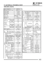 Kymco People 250 Scooter 1999–2005 Service Manual (P/N 4122-LLJ3-S00) – preview page 2
