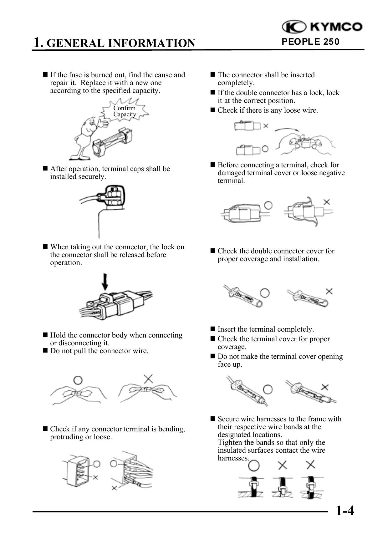 1999-2005 Kymco People 250 scooter repair manual Preview image 5