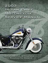 2003 Indian Chief, Deluxe, Springfield & Roadmaster Service Manual (P/N 99-846; CD P/N 99-821) – preview page 1