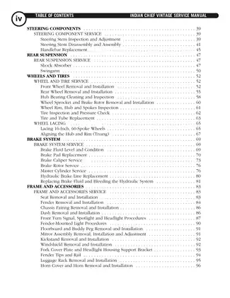 Indian Chief Vintage Motorcycle Service Manual (2003) Preview image 5
