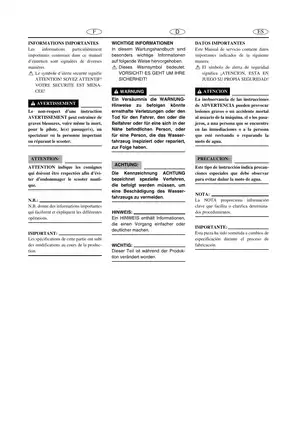 Yamaha FX140 Service Manual - Comprehensive Maintenance and Repair Guide Preview image 5