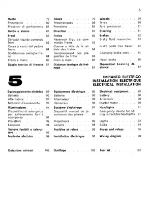 Ferrari F102 A Instruction Manual & Service Guide Preview image 5