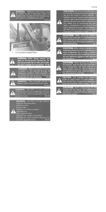 Case 580E Super E backhoe loader repair manual Preview image 5