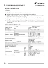 KYMCO XCITING 500/250 2005–2006 OEM Factory Service Manual – preview page 4