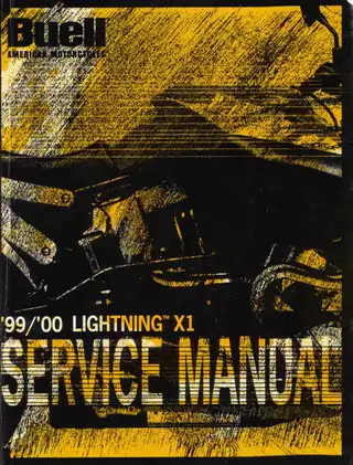 Buell Lightning X1 1999/2000 Service Manual - Comprehensive Repair Guide