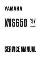 1997 Yamaha XVS650 DragStar 650 Service Manual (P/N LIT-11616-XV-00) – preview page 1