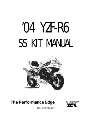 2003-2005 Yamaha YZF-R6 manual