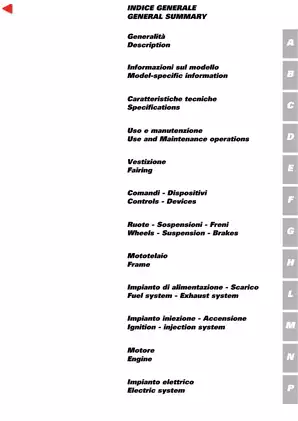 Ducati SuperSport 800 2006 Service Manual