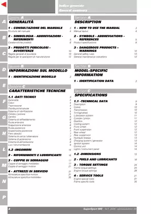 2006 Ducati SuperSport 800 repair manual Preview image 2