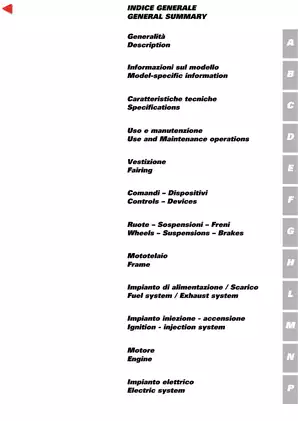 2006 Ducati Superbike 999, 999 R service manual Preview image 1