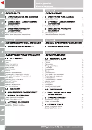 2006 Ducati Superbike 999, 999 R service manual Preview image 2