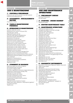 Ducati 999R Motorcycle Workshop Manual (2006 Update) Preview image 3