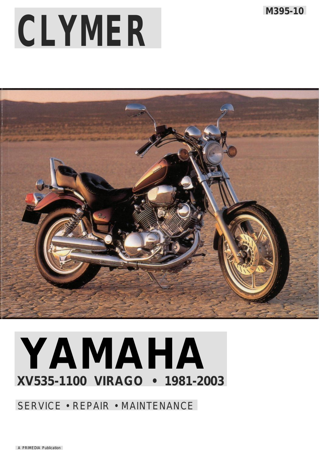 1981-2003 Yamaha XV1000 Virago service manual Preview image 6
