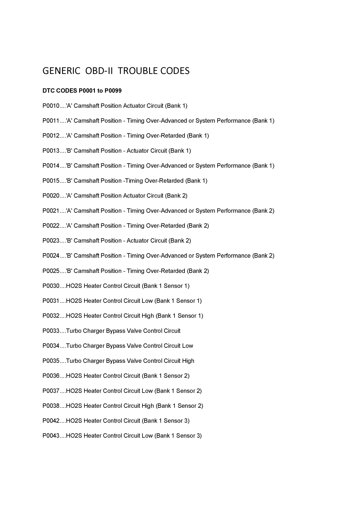 1997-2005 Chevrolet Venture manual