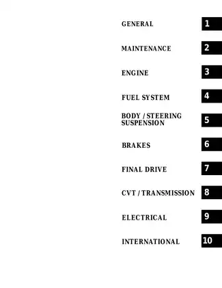 2008 Polaris Phoenix 200, Sawtooth 200 service manual Preview image 3