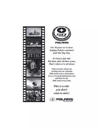 2005 Polaris Sportsman 700 EFI Owner's Manual - Complete Guide Preview image 4