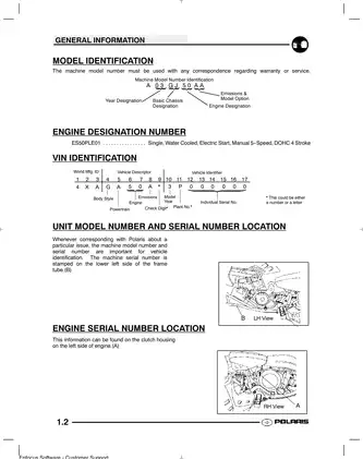 2003-2007 Polaris Predator 500 repair manual Preview image 4