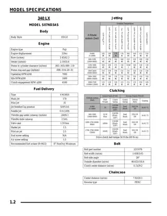 2007 Polaris 340, 500, 550, 600, 700 2-stroke snowmobile service manual Preview image 5