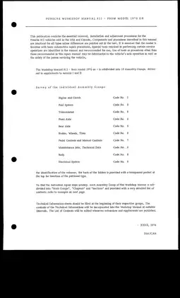 Porsche 911 Workshop Manual (1972 Onwards) - Comprehensive Repair and Service Guide Preview image 2