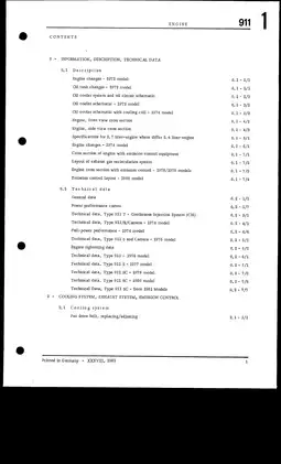 1972-1981 Porsche 911 workshop manual Preview image 4