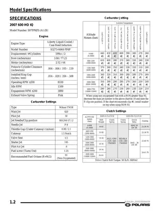 2007-2008 Polaris  IQ, RMK, SB, 600, 700, 800 service manual Preview image 5