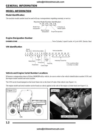 Polaris Ranger 700 EFI Digital Service Manual (2009) Preview image 2