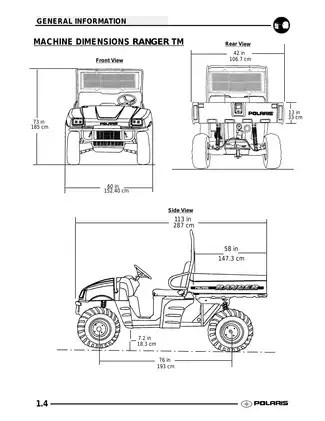 Polaris RANGER 2004 Service Manual PDF Preview image 4