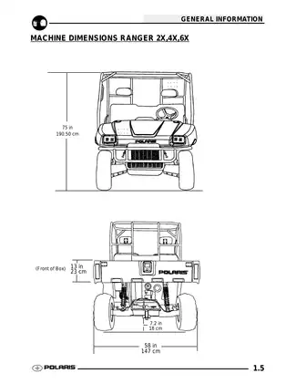 2004 Polaris Ranger ATV manual Preview image 5