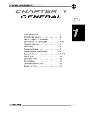2005 Polaris Sportsman 700/800 EFI Service Manual - Professional ATV Repair Guide Preview image 5