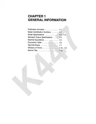 2000 Polaris SLH, Virage, Pro 785 Watercraft Service Manual Preview image 4