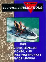 1999 Polaris Genesis FICHT® and X-45 Personal Watercraft Service & Repair Manual (P/N 9915673) – preview page 1