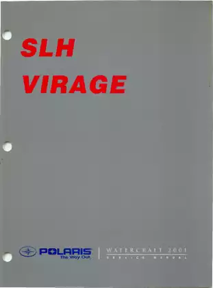 2001-2004 Polaris SLH, Virage service manual Preview image 1